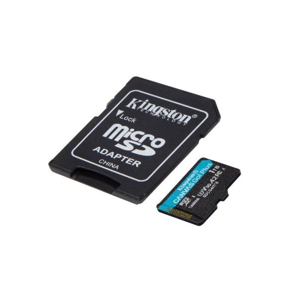 KINGSTON Memorijska kartica U3 V30 microSDXC 1TB Canvas Go Plus 200MB/s A2 + adapter SDCG4/1TB - EP2238473