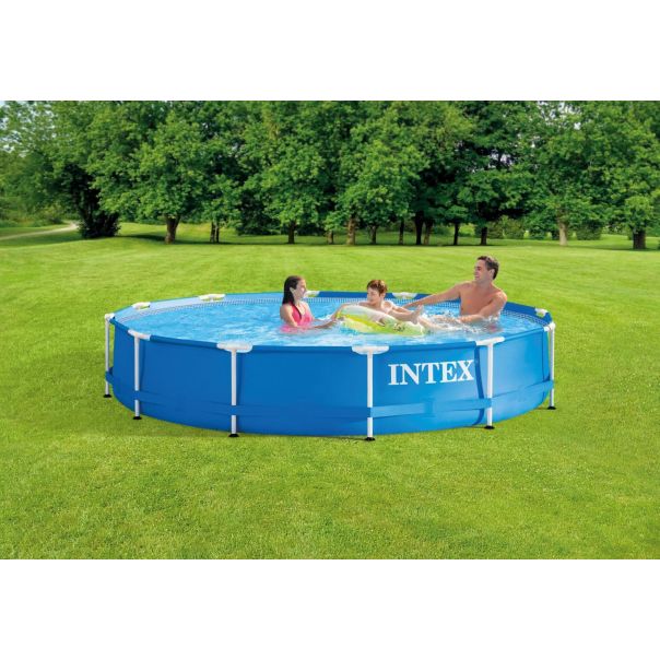 INTEX Bazen pvc 3.66m x 76cm metal frame pool set - 28212NP