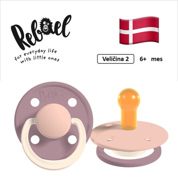 REBAEL cucle, 6+ mes, 2 komada, Roze, RBL28242482 - EP3229413