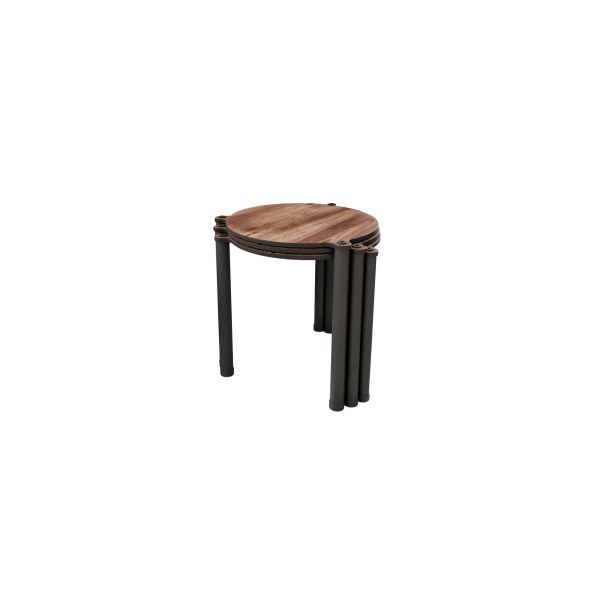 HANAH HOME Set klub stolova Lavia 3/1, braon - EP3056876
