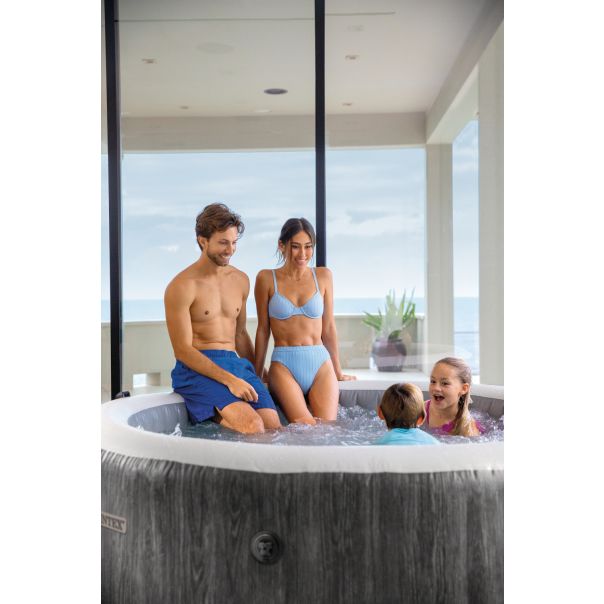 INTEX Greywood Deluxe Round Bubble SPA za 6 osoba S2, 28442NP - 28442NP