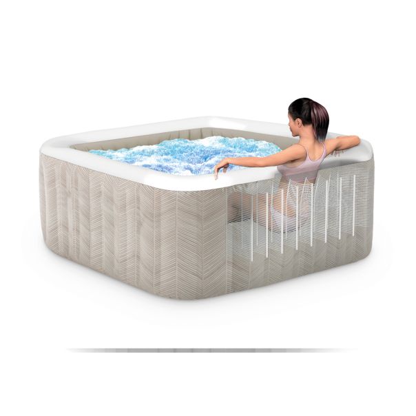 INTEX Chevron Deluxe Square Bubble SPA za 4 osobe S2, 28446NP - 28446NP