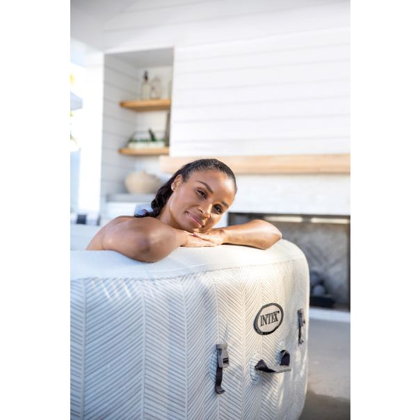 INTEX Chevron Deluxe Square Bubble SPA za 4 osobe S2, 28446NP - 28446NP