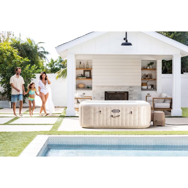 INTEX Chevron Deluxe Square Bubble SPA za 6 osoba S2, 28472NP - 28472NP