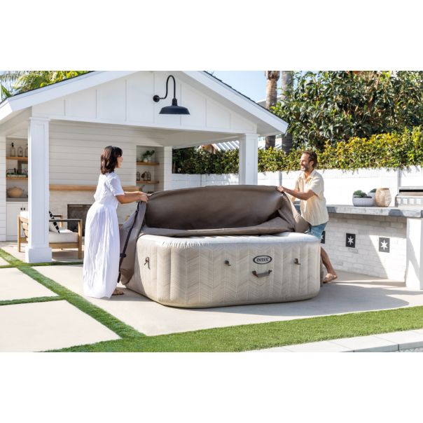 INTEX Chevron Deluxe Square Bubble SPA za 6 osoba S2, 28472NP - 28472NP