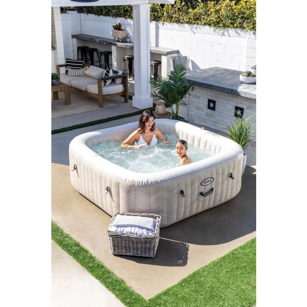 INTEX Chevron Deluxe Square Bubble SPA za 6 osoba S2, 28472NP - 28472NP