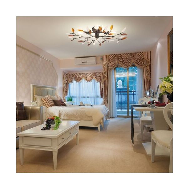 Rabalux Plafonjera Lilian E14 4x MAX 40W antično smeđe (2849) - 2849-1