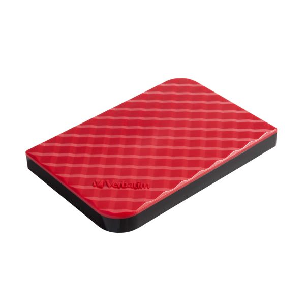 VERBATIM Eksterni HDD 1TB 3.0 Crveni (53203) - 53203