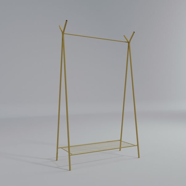 HANAH HOME Čiviluk Münster, zlatna - 285LCV1291