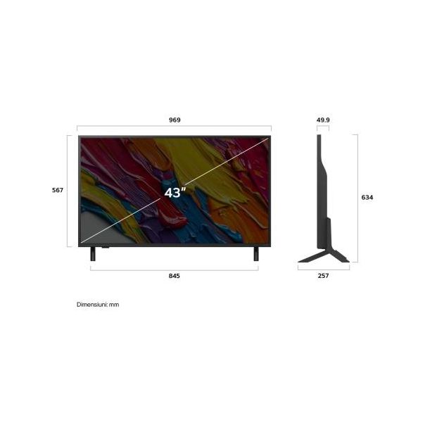 LG Televizor 43QNED82A3B, Ultra HD, Smart - EP2858675