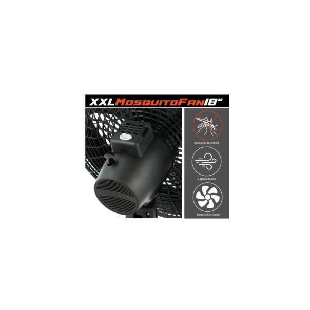 FOX Ventilator FS-1825 MOS, crna - EP2401414