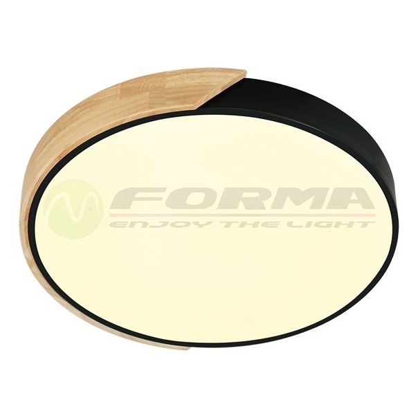 FORMA LED plafonska lampa 30W 3000K-6400K F2811-30C BK-drvo - 005090-1