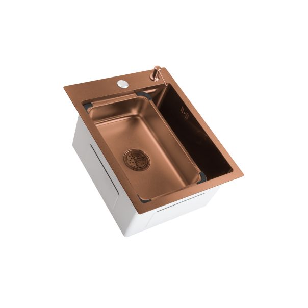 SANDONNA Inox sudopera sa korpicom i dozerom 40x50cm HD4050R - 2888