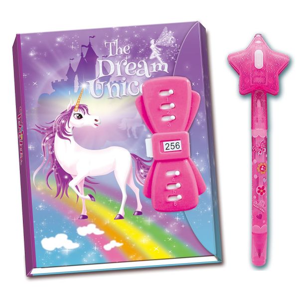 DENIS Tajni dnevnik i nalepnice set 4/1 Jednorog iz snova - 29-450000