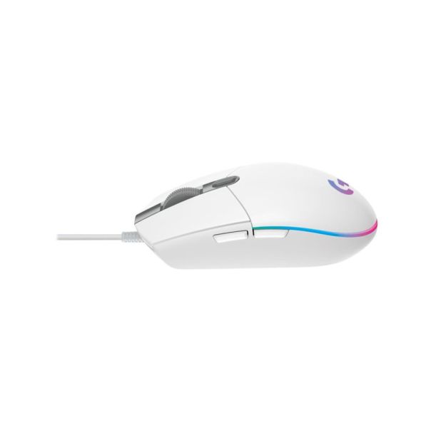 Miš Logitech Gejmerski G203 Lightsync  beli - EP2890989