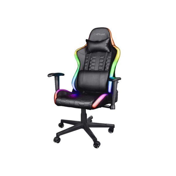 TRUST Gaming stolica GXT 716 RIZZA RGB LED, crna - 25376-1
