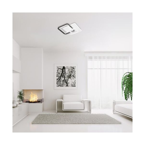 Rabalux Plafonjera Stregobor LED 48W sivo (2937) - 2937