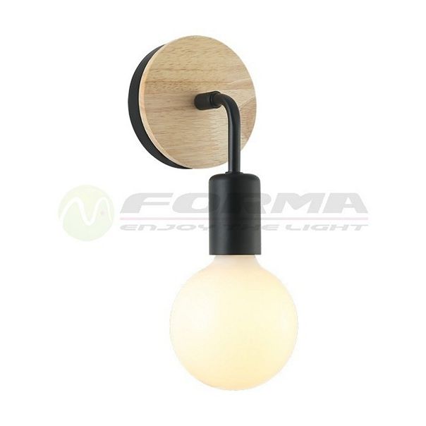 FORMA Zidna lampa 1xE27 F7827-1Z BK - 003766