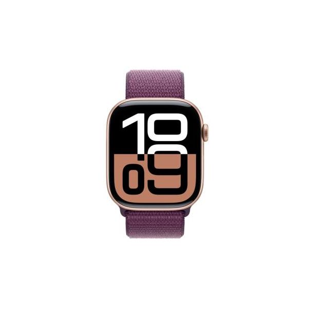 APPLE Pametni sat S10 GPS 46mm, Rose Gold Alu Case sa Plum Sport Loop - 295313