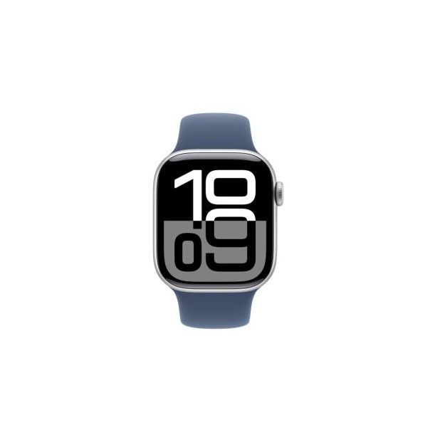 APPLE Pametni sat S10 GPS 42mm, Silver Alu Case sa Denim Sport Band - M/L - 295315