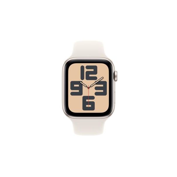 APPLE Pametni sat SE2 v3 GPS 44mm, Starlight Alu Case sa Starlight Sport Band - S/M - 295331