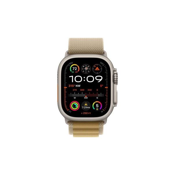 APPLE Pametni sat Ultra2 v2 Cellular 49mm L, titanijum/krem - 295407
