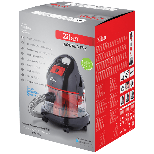 ZILAN Usisivač za suvo i mokro usisavanje ZLN8945BK - ZLN8945BK