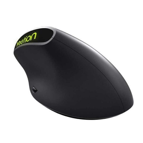 MEETION R390 ERGONOMSKI BEŽIČNI VERTIKALNI Miš USB-C, 3200 dpi - EP3253440