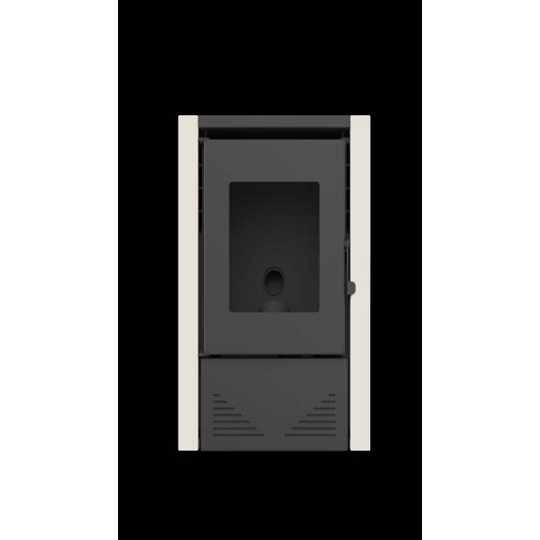 MARELI Kamin na pelet JADE 6 air (6kW) krem - EP3020597