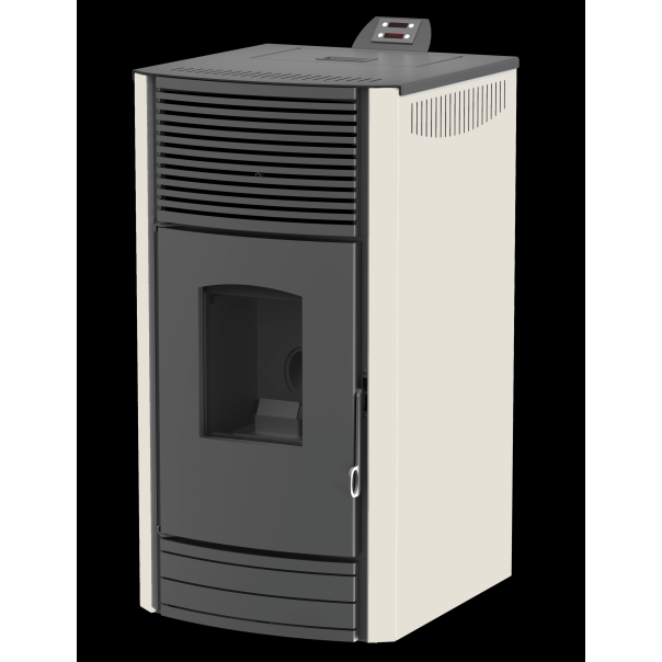 MARELI Kamin na pelet ONYX 10 air (10kW) krem - EP3020628