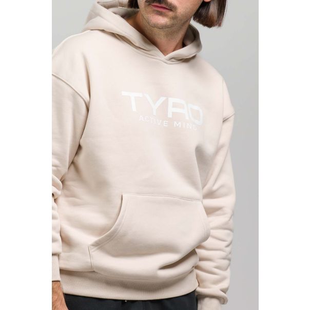 TYRO One Dukserica sa Kapuljačom za muškarce, off white - EP3109806