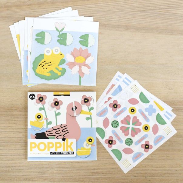 POPPIK Moje prve nalepnice: Reka - BABY002