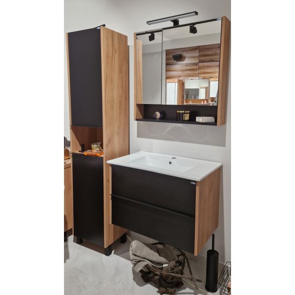 CERAMICA LUX Una donji deo 75 plazma konzolna, white lavabo CL-E075 - 300261