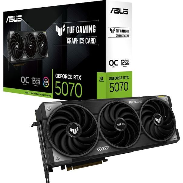 ASUS Grafička karta TUF-RTX5070-O12G-Gaming 12GB 192bit - VGA02971