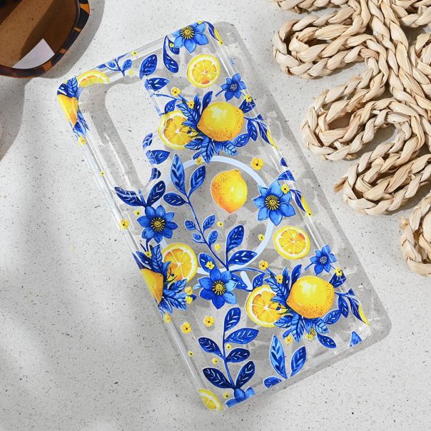 Maska za Samsung S938B Galaxy S25 Ultra Mediteran Lemon Print Magsafe - 8020876