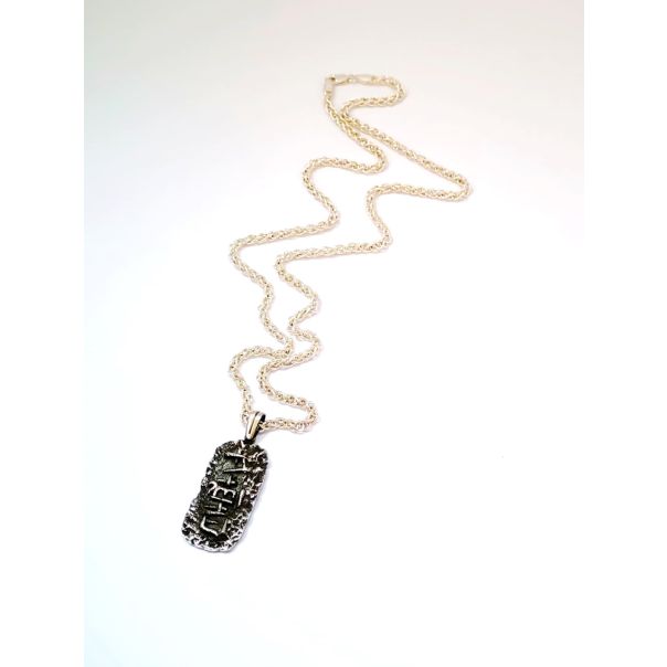 ROD - Ogrlica od sterling srebra ŽIVOT JE LJUBAV - ROD000058