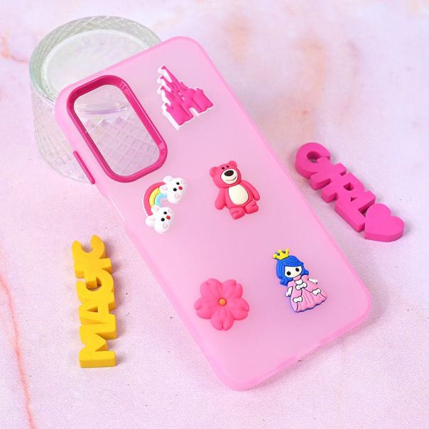 Maska za Samsung A16 5G Galaxy Cute pink - 222150