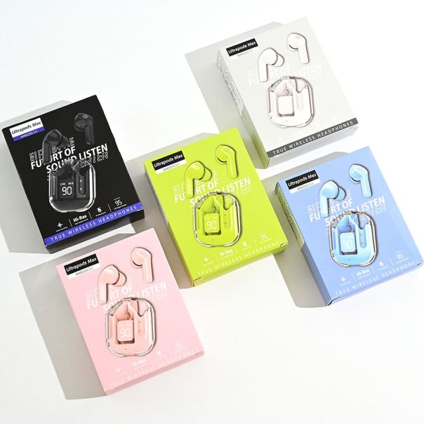 T-PHOX Bluetooth slusalice Airpods Ultrapods Max crne HQ - EP3195729