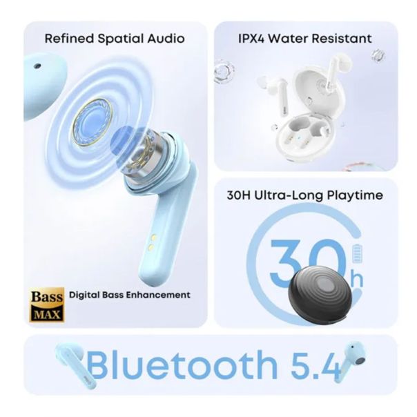 T-PHOX Bluetooth slusalice Airpods M67 bele HQ - EP3195711