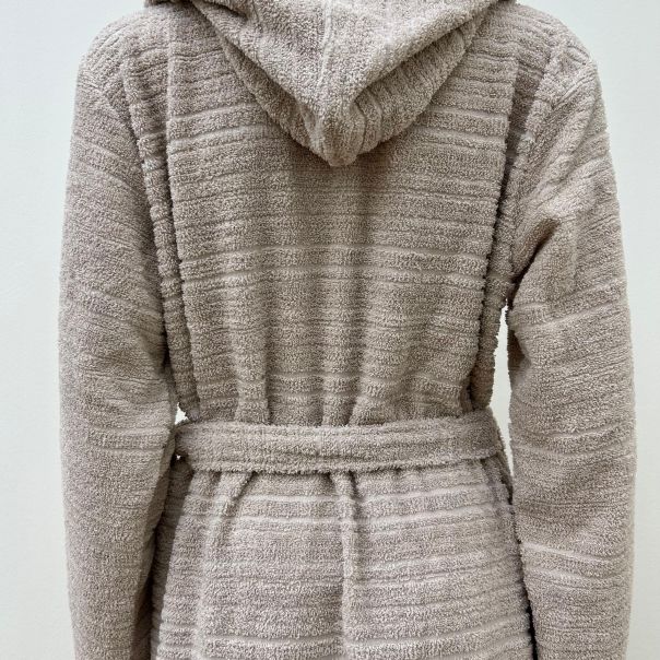 DEKOR DOM Bade mantil NATUR L/XL - Beige - EP3275340