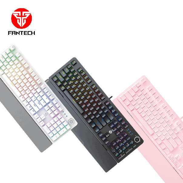 FANTECH Gejmerska mehanička tastatura MK853 MAX POWER CRNA (PLAVI SWITCH) - FT89553