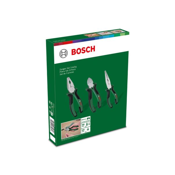 BOSCH Set klešta 3 kom - 1600A02C0S
