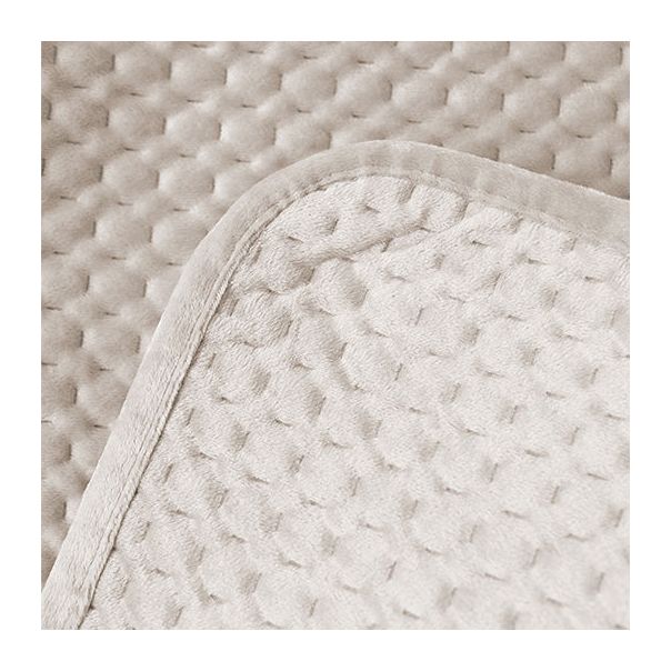 DEKOR DOM Prekrivač Velluto 200x220cm, ivory - 023909