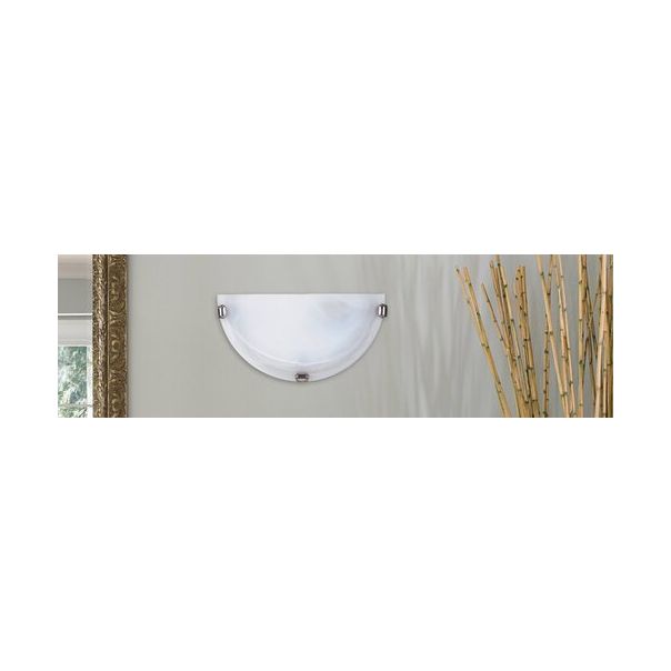 Rabalux Zidna lampa Alabastro E27 1x MAX 60W belo staklo - alabaster (3002) - 3002