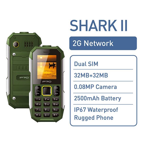 IPRO SHARK II Dual sim ZELENI - 1680037