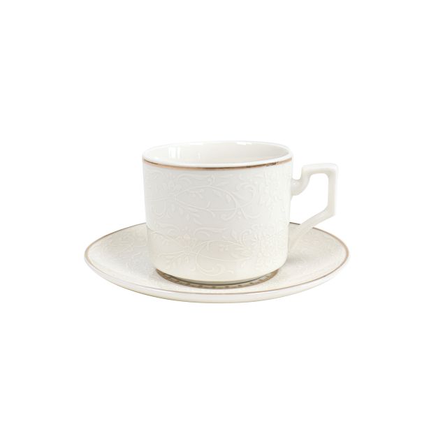 SIGMA Set porcelanskih šoljica za kafu 160ml 6/1 JH-ZYH160-1522, bela - 3009774