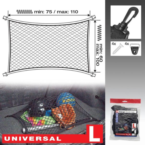 SUMEX Univerzalna mrežica za gepek veličina l 50X105 - 3012356