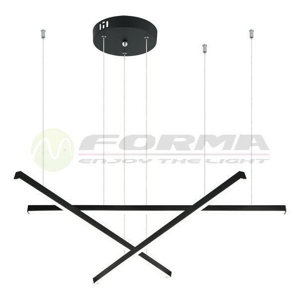 FORMA LED visilica 36W 4000K F2039-36V BK - 005050