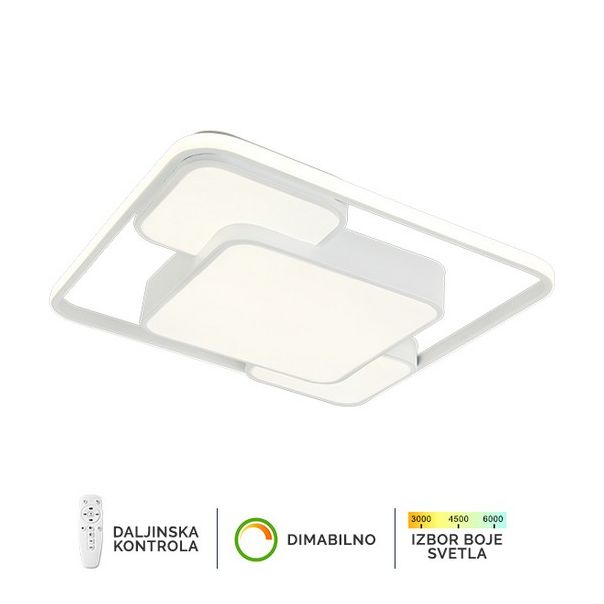FORMA LED plafonska lampa 50W 3000K-6400K F2823-50C WH - 005100