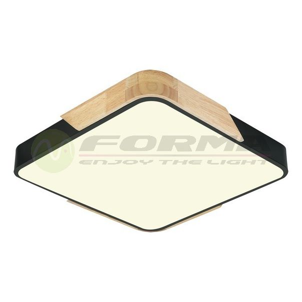 FORMA LED plafonska lampa 20W 3000K-6400K F2812-20C BK-drvo - 005092